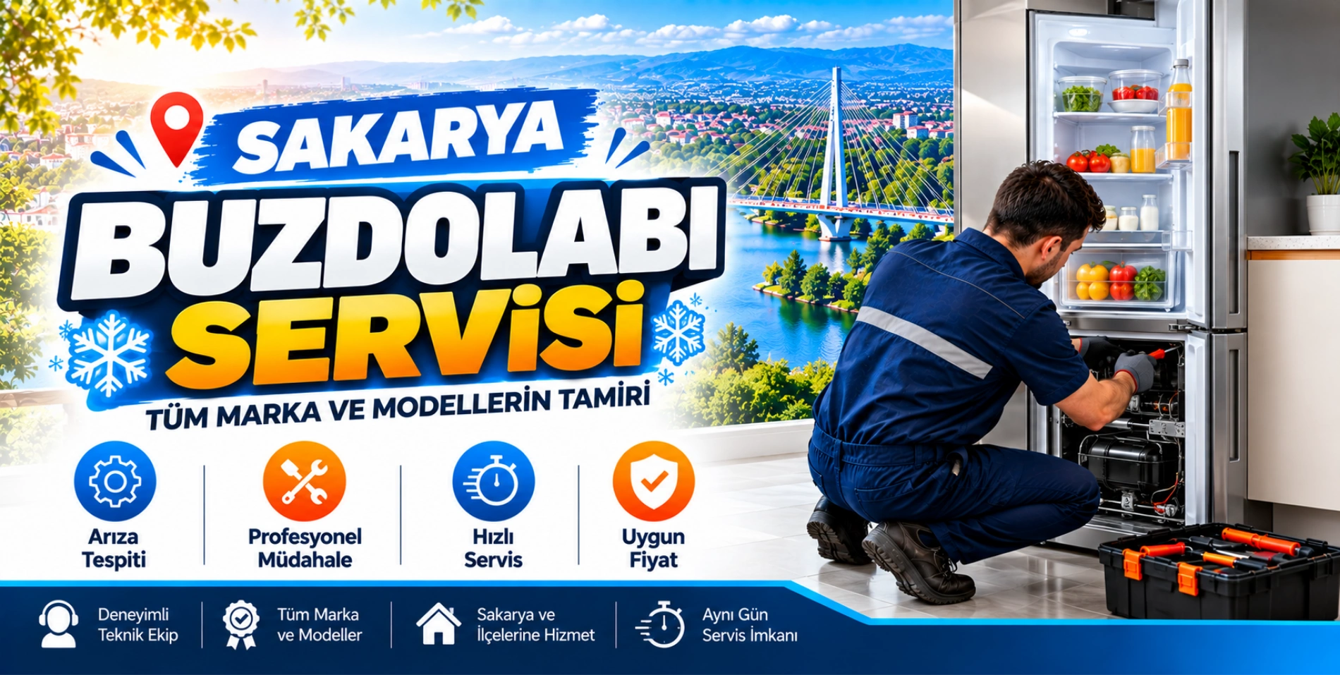 sakarya buzdolabı servisi